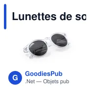 Lunettes de soleil personnalisables avec logo - Nixtu - Miniature 3