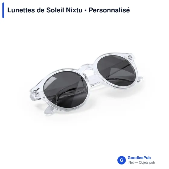 Lunettes de soleil personnalisables avec logo - Nixtu - Image 3