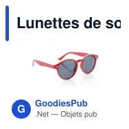 Lunettes de soleil personnalisables avec logo - Nixtu - Miniature 4