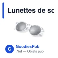 Lunettes de soleil personnalisables avec logo - Nixtu - Miniature 5