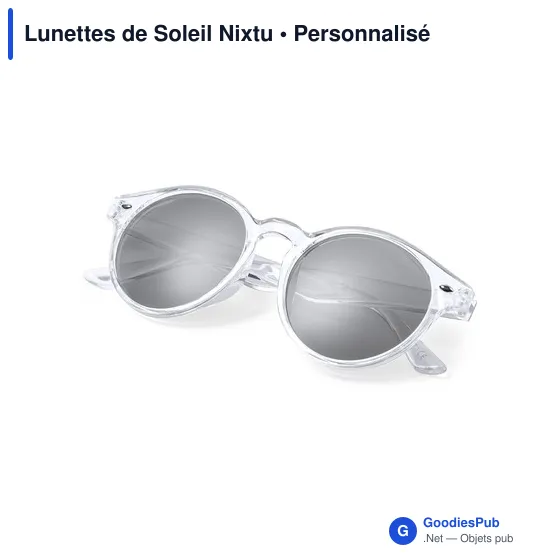 Lunettes de soleil personnalisables avec logo - Nixtu - Image 5
