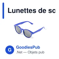 Lunettes de soleil personnalisables avec logo - Nixtu - Miniature 6