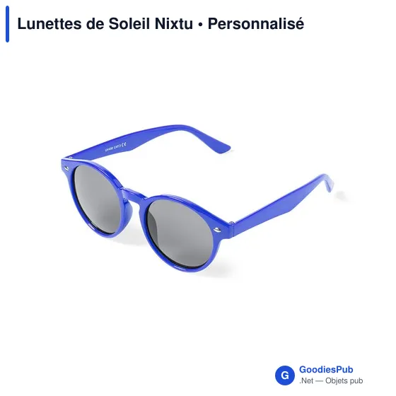Lunettes de soleil personnalisables avec logo - Nixtu - Image 6