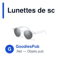 Lunettes de soleil personnalisables avec logo - Nixtu - Miniature 7