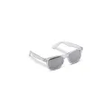 Variante Transparent Noir - Lunettes de soleil transparentes personnalisables UV400 avec logo - Bradley