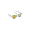 Variante Transparent Orange - Lunettes de soleil transparentes personnalisables UV400 avec logo - Bradley
