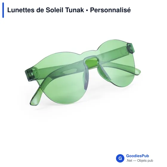 Lunettes de soleil personnalisables avec logo - Tunak - Image 4