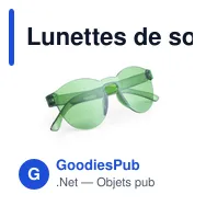 Lunettes de soleil personnalisables avec logo - Tunak - Miniature 5