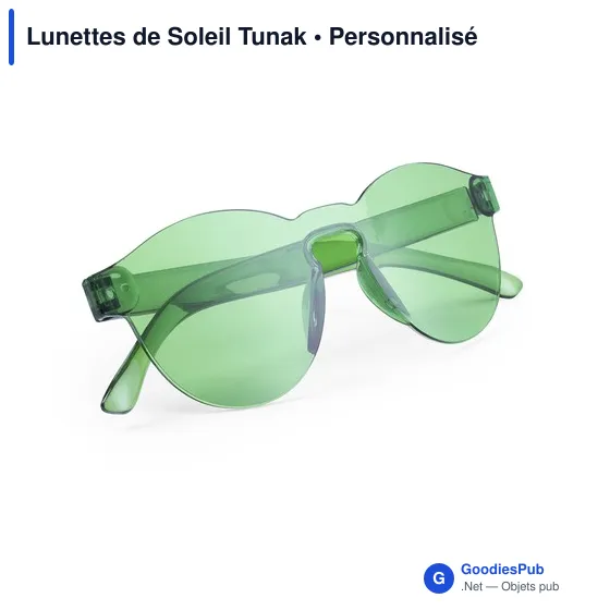 Lunettes de soleil personnalisables avec logo - Tunak - Image 5