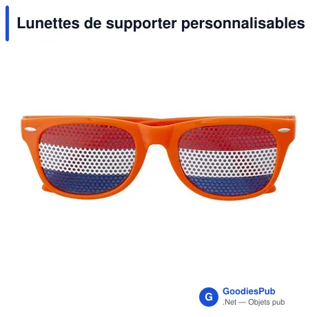 Lunettes de supporter personnalisables avec logo - Lexi