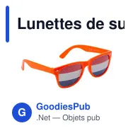 Lunettes de supporter personnalisables avec logo - Lexi - Miniature 11