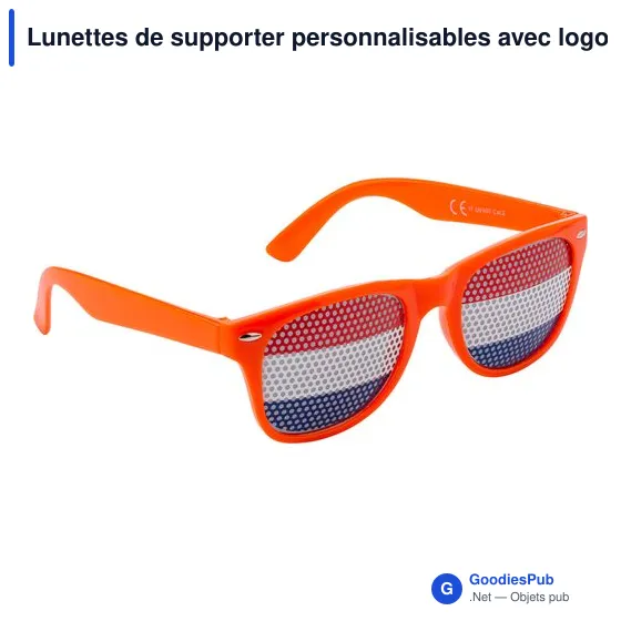 Lunettes de supporter personnalisables avec logo - Lexi - Image 11