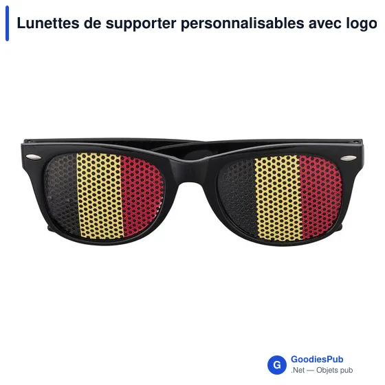 Lunettes de supporter personnalisables avec logo - Lexi - Image 10