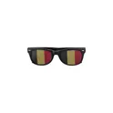 Variante noir - Lunettes de supporter personnalisables avec logo - Lexi