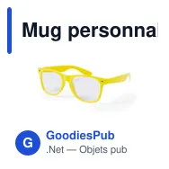 Mug personnalisable avec logo pour entreprises et événements - Miniature 1