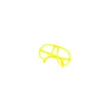 Variante jaune fluo - Lunettes lumineuses personnalisables Tobeck avec logo