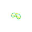 Variante vert fluo - Lunettes lumineuses personnalisables Tobeck avec logo
