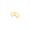 Variante fuchsia fluo - Lunettes lumineuses personnalisables Tobeck avec logo