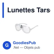 Lunettes Tarsem - Miniature 2