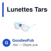 Lunettes Tarsem - Miniature 3