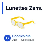 Lunettes Zamur - Miniature 1