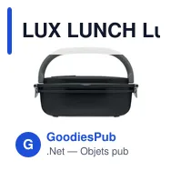LUX LUNCH Lunch box en PP - Miniature 11