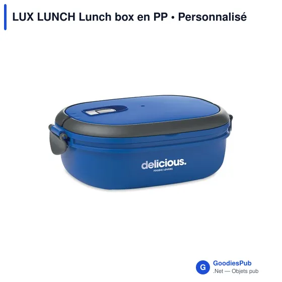 LUX LUNCH Lunch box en PP - Image 5