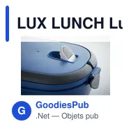 LUX LUNCH Lunch box en PP - Miniature 6