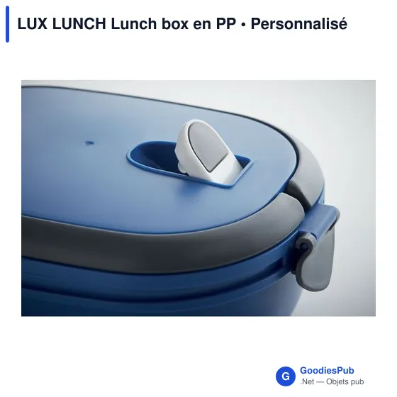 LUX LUNCH Lunch box en PP - Image 6
