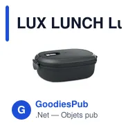 LUX LUNCH Lunch box en PP - Miniature 7