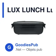 LUX LUNCH Lunch box en PP - Miniature 8