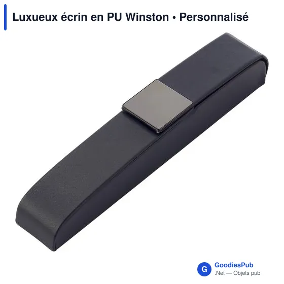 Luxueux écrin en PU Winston - Image 2