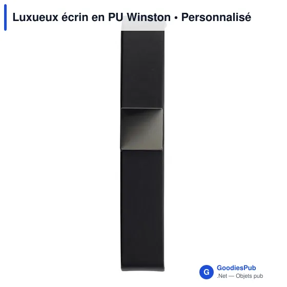 Luxueux écrin en PU Winston - Image 4