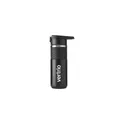Variante noir - Bouteille isotherme personnalisable en acier inoxydable recyclé - Lynn RCSavec logo