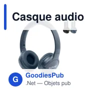 Casque audio Bluetooth personnalisable avec logo - Muse - Miniature 1