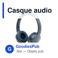 Casque audio Bluetooth personnalisable avec logo - Muse - Miniature 3