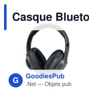 Casque Bluetooth personnalisable à réduction de bruit active avec logo - Muse M-292 ANC - Miniature 2