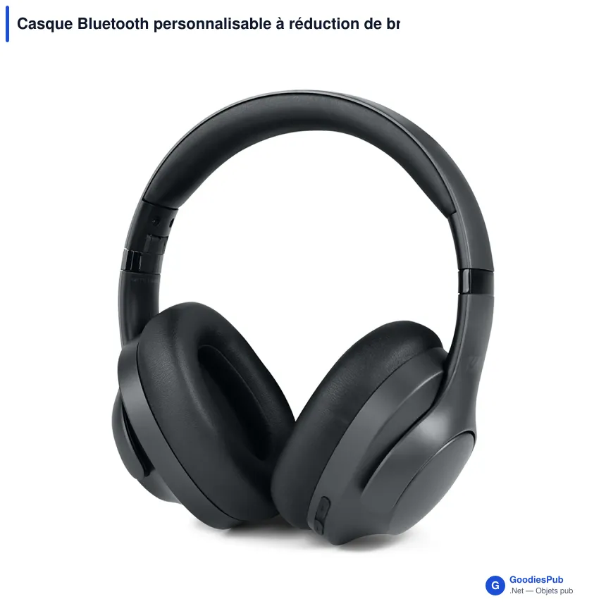 Casque Bluetooth personnalisable à réduction de bruit active avec logo - Muse M-292 ANC - Image 2