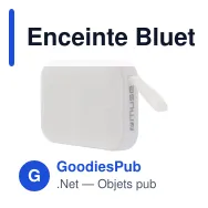 Enceinte Bluetooth personnalisable 5 W avec logo - Muse - Miniature 3
