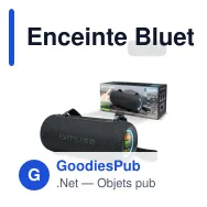 Enceinte Bluetooth personnalisable étanche 30 W avec logo - Muse M-785 BT - Miniature 1