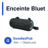 Enceinte Bluetooth personnalisable étanche 30 W avec logo - Muse M-785 BT - Miniature 2