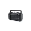 Variante Noir - Radio de chantier personnalisable Bluetooth 20 W FM avec logo - Muse M-928