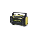 Variante Noir / jaune - Radio de chantier personnalisable Bluetooth 20 W FM avec logo - Muse M-928
