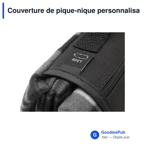 Couverture de pique-nique personnalisable MacBlanket GRS avec logo
