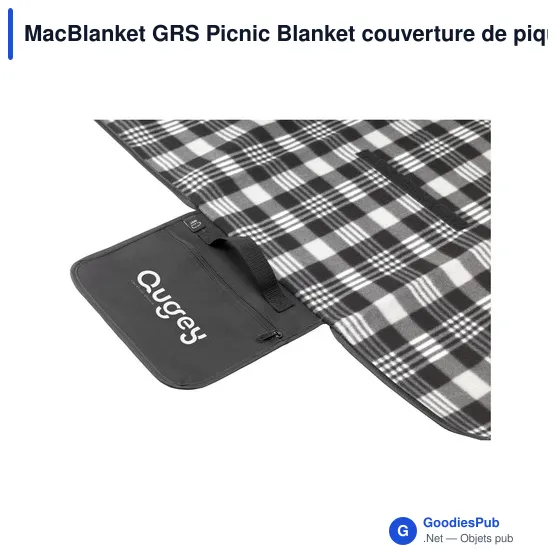 Couverture de pique-nique personnalisable MacBlanket GRS avec logo - Image 3