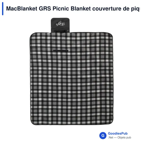 Couverture de pique-nique personnalisable MacBlanket GRS avec logo - Image 4