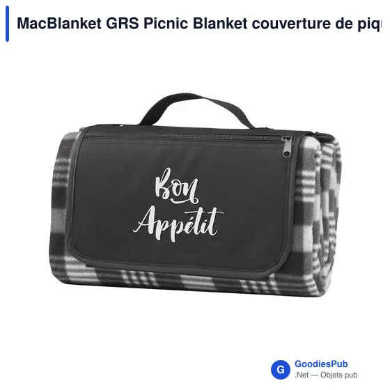 Couverture de pique-nique personnalisable MacBlanket GRS avec logo - Image 6
