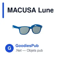 MACUSA Lunettes de soleil en RPET - Miniature 1