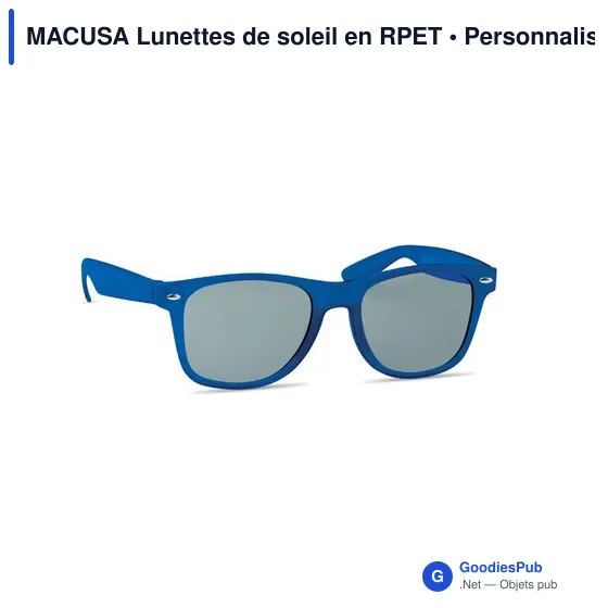 MACUSA Lunettes de soleil en RPET - Image 1