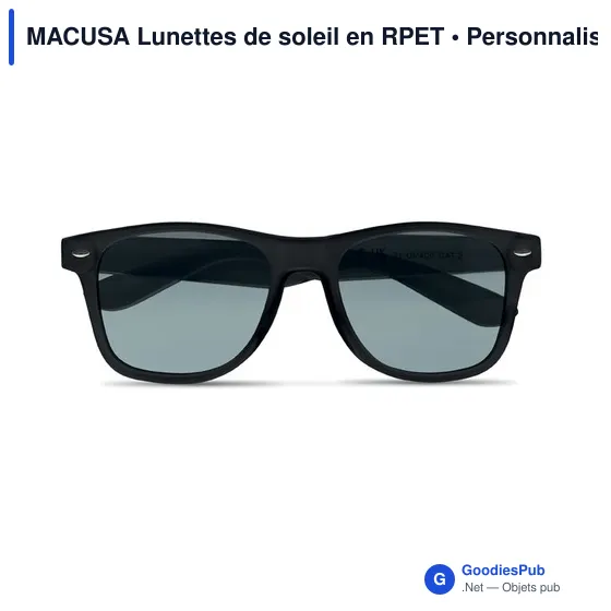 MACUSA Lunettes de soleil en RPET - Image 5